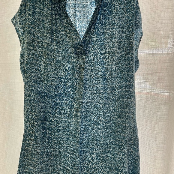 Vince Blue Shift Dress - Picture 3 of 11